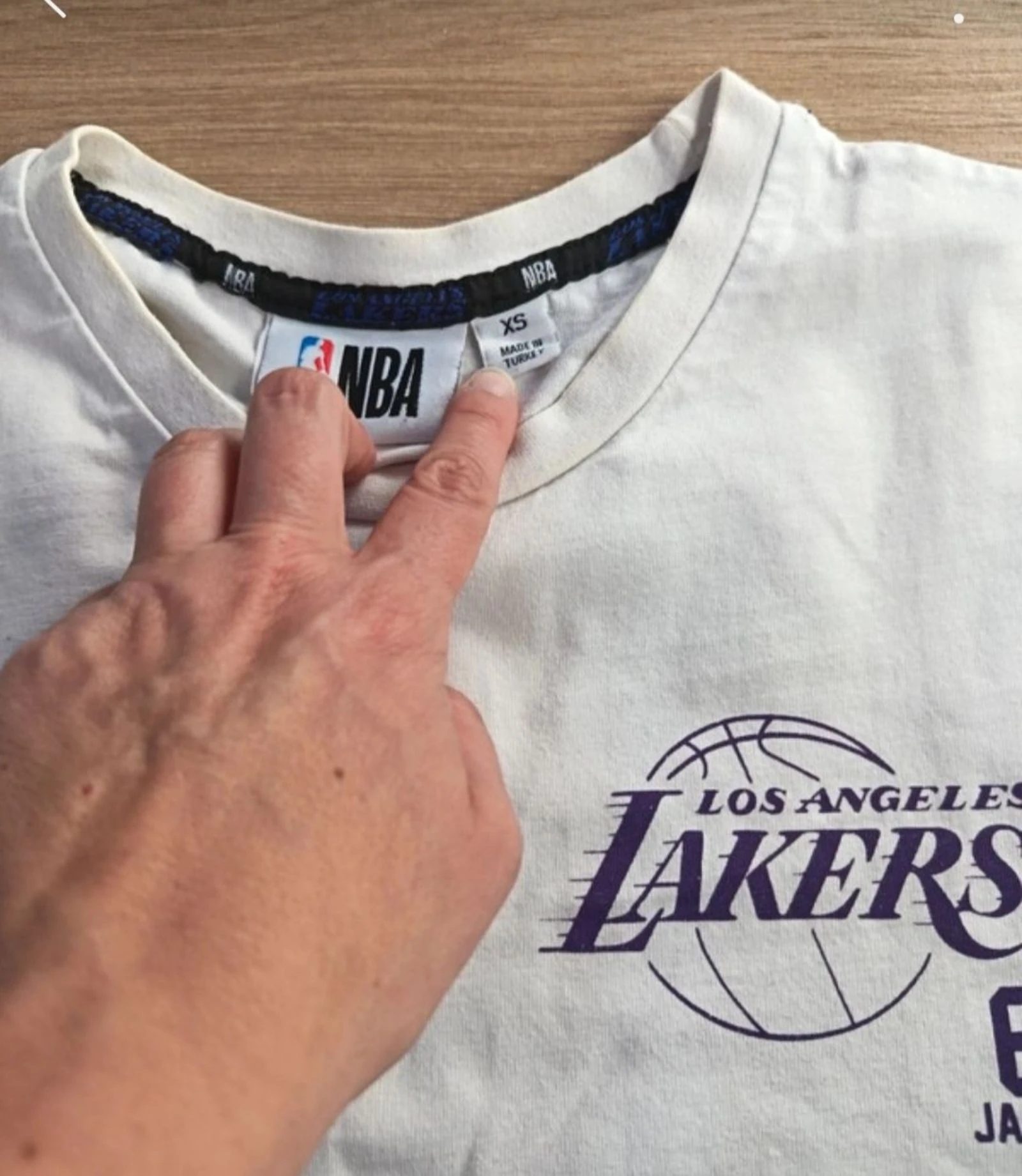 Camiseta masculina Lakers PP – photo 2